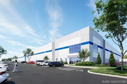 rendering of an industrial building